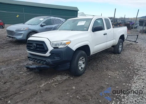 2021 Toyota Tacoma Sr z USA, uszkodzony, nr VIN 3TYSX5EN0MT006717